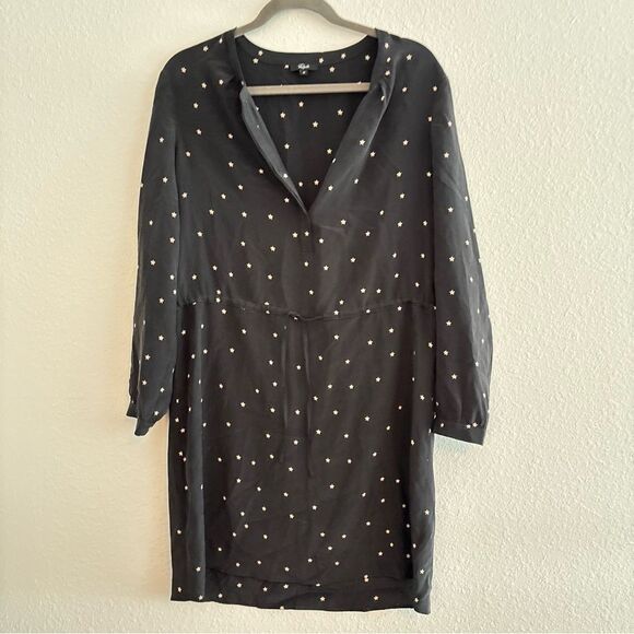 Rails Stars/Twinkle Hana‎ 100% Silk Casual Dress Women’s Size M - Picture 2 of 7